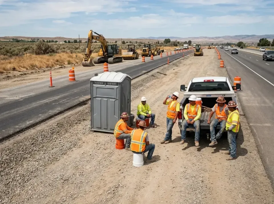 highway-road-construction-crew-007 — frequently asked questions, Porta Potty and Restroom Rentals in Brookhaven, WV